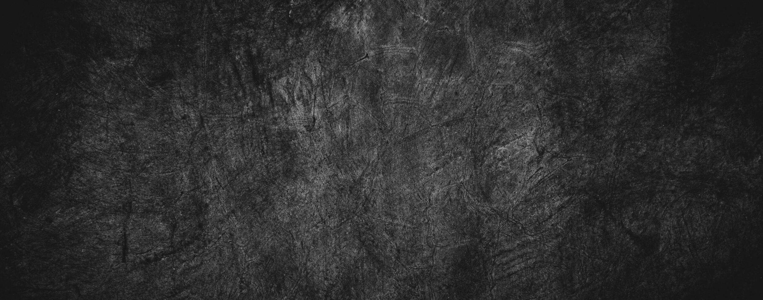 Abstract black dark wall texture background photo