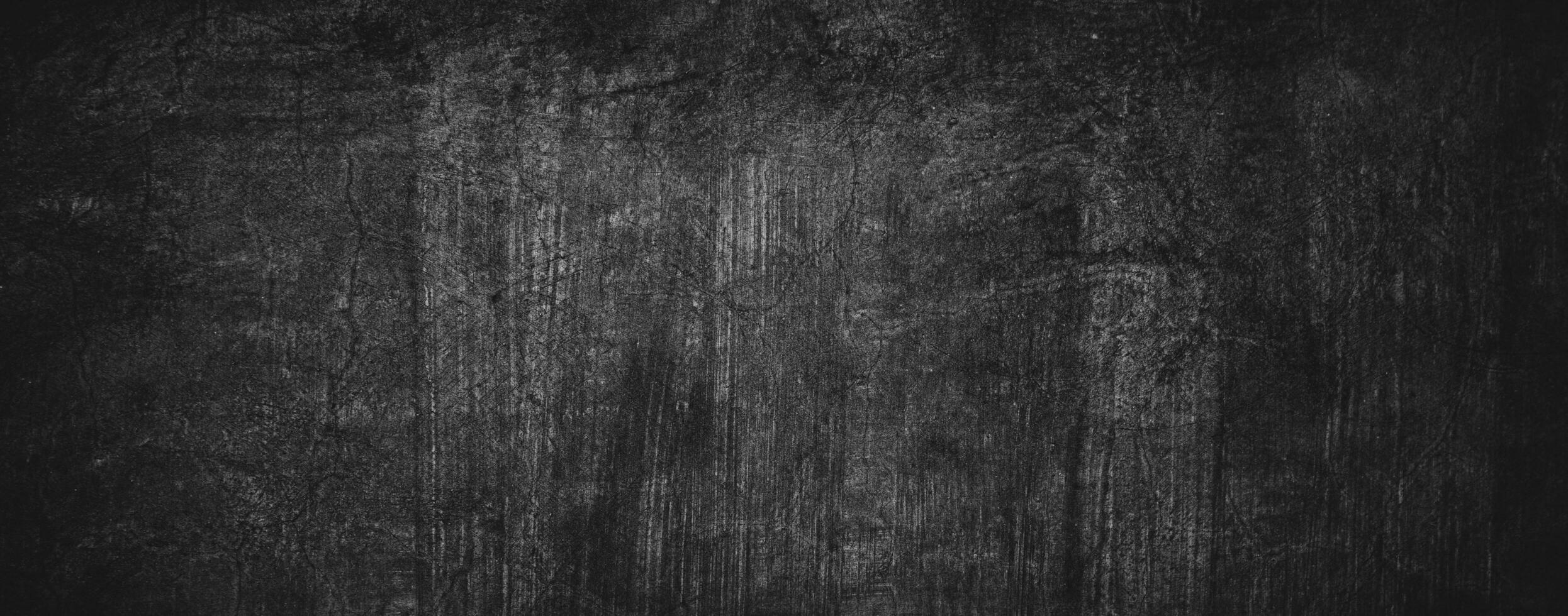 Abstract black dark wall texture background photo