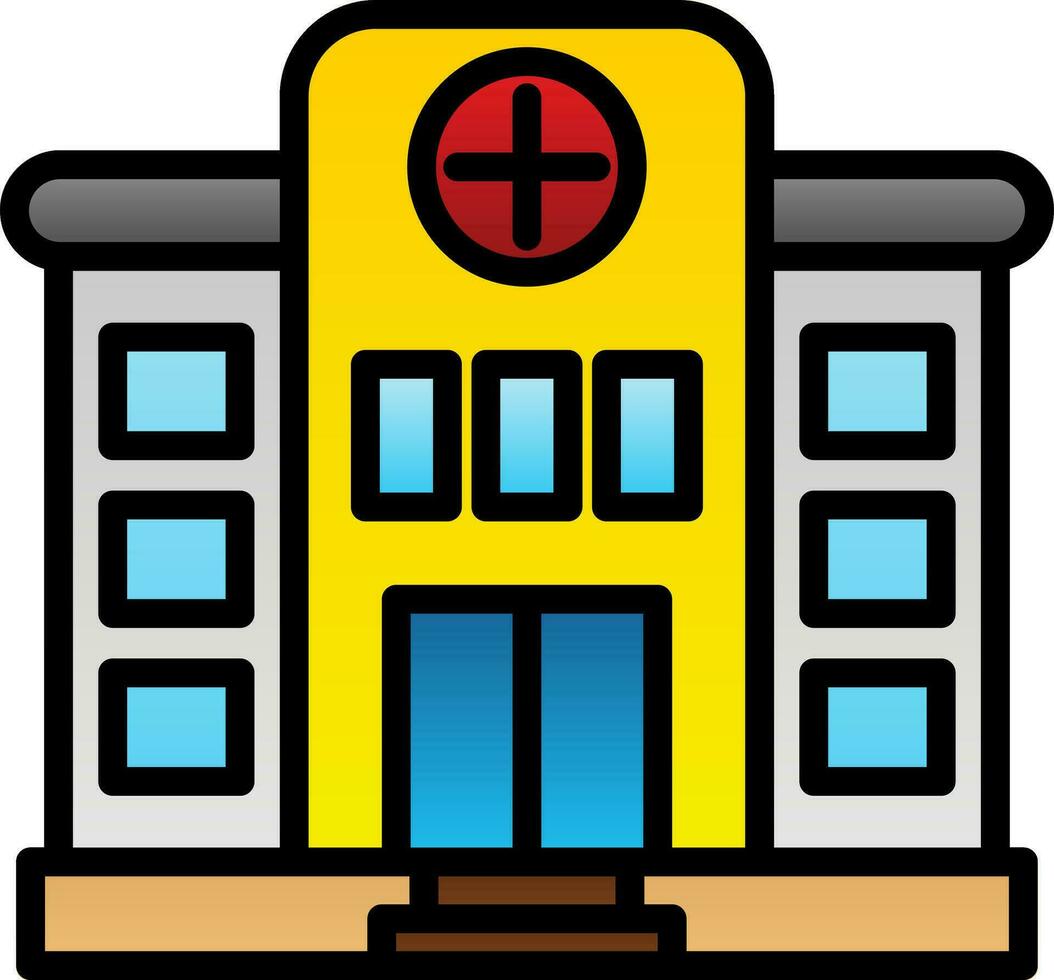 Hospital Vector Icon Design