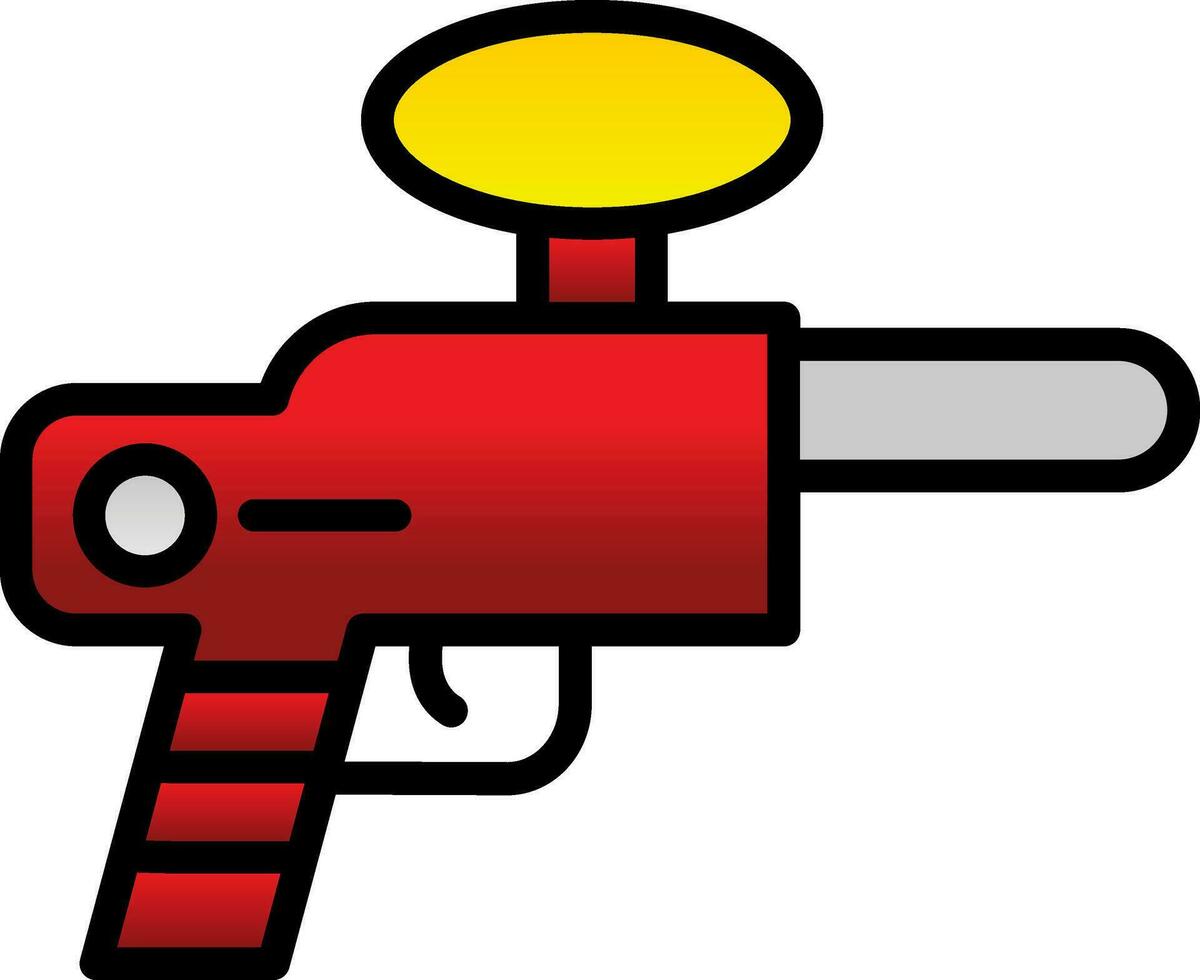 diseño de icono de vector de paintball