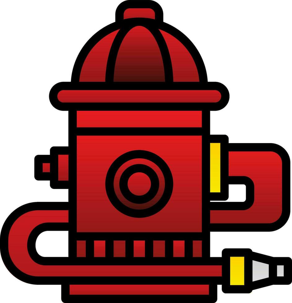 Hydrant Vector Icon Design