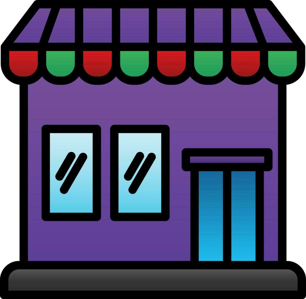Groceries store Vector Icon Design