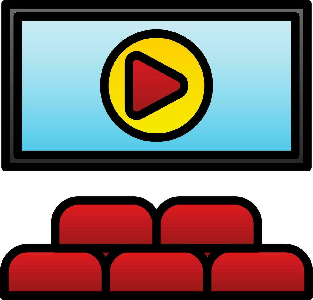 Theatre Vector Icon Design