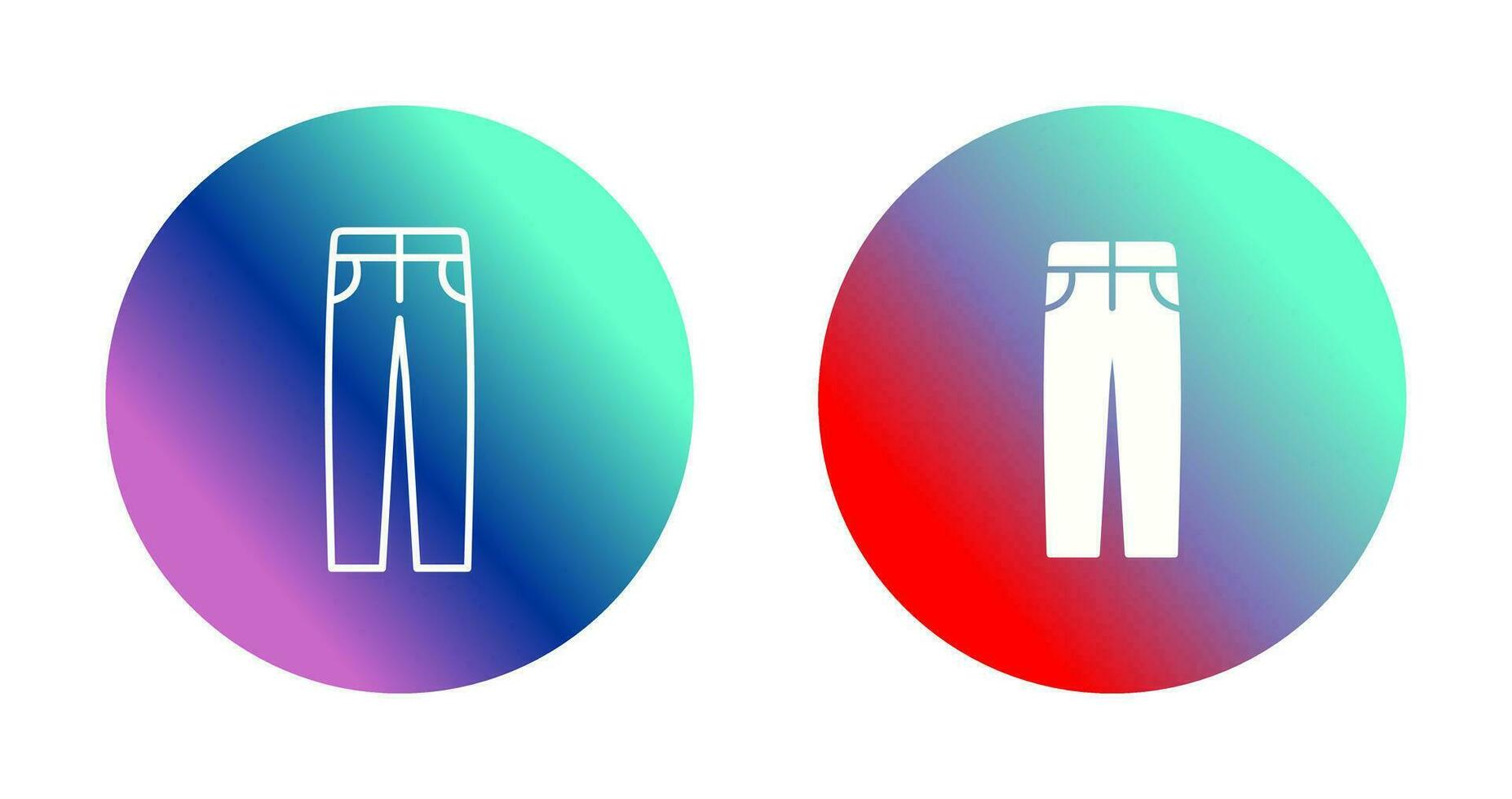Men's Pants Vector Icon