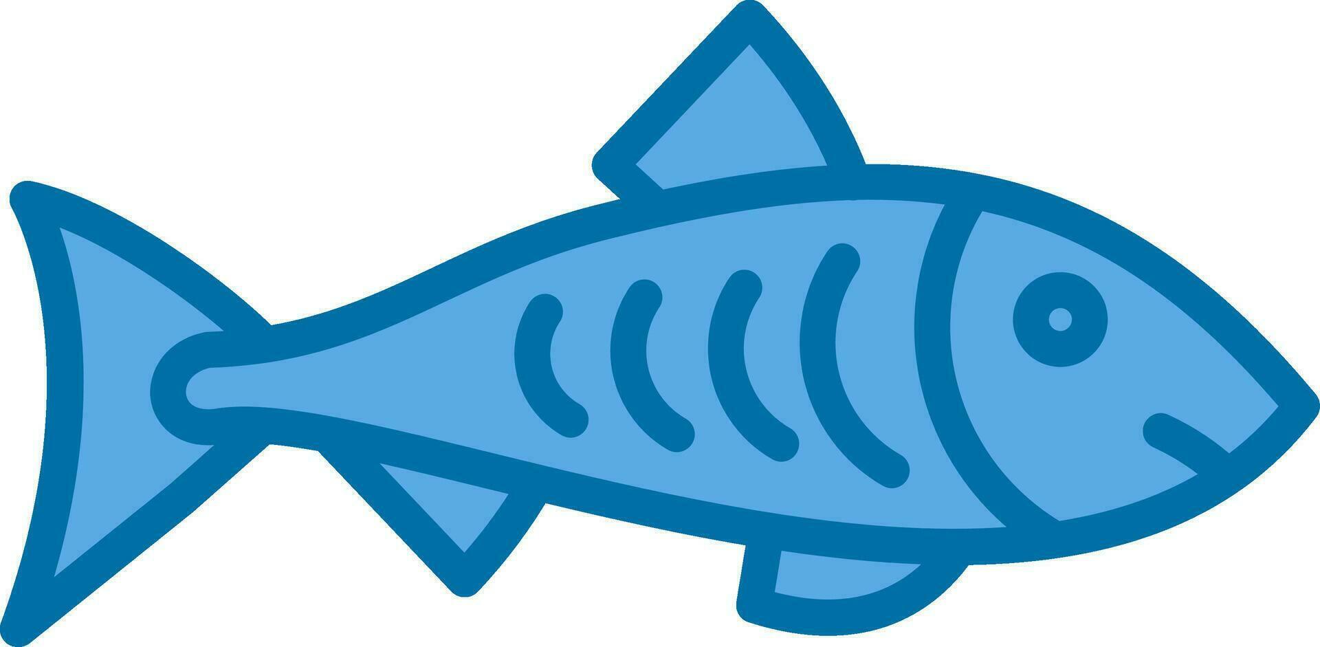 Salmon Vector Icon Design