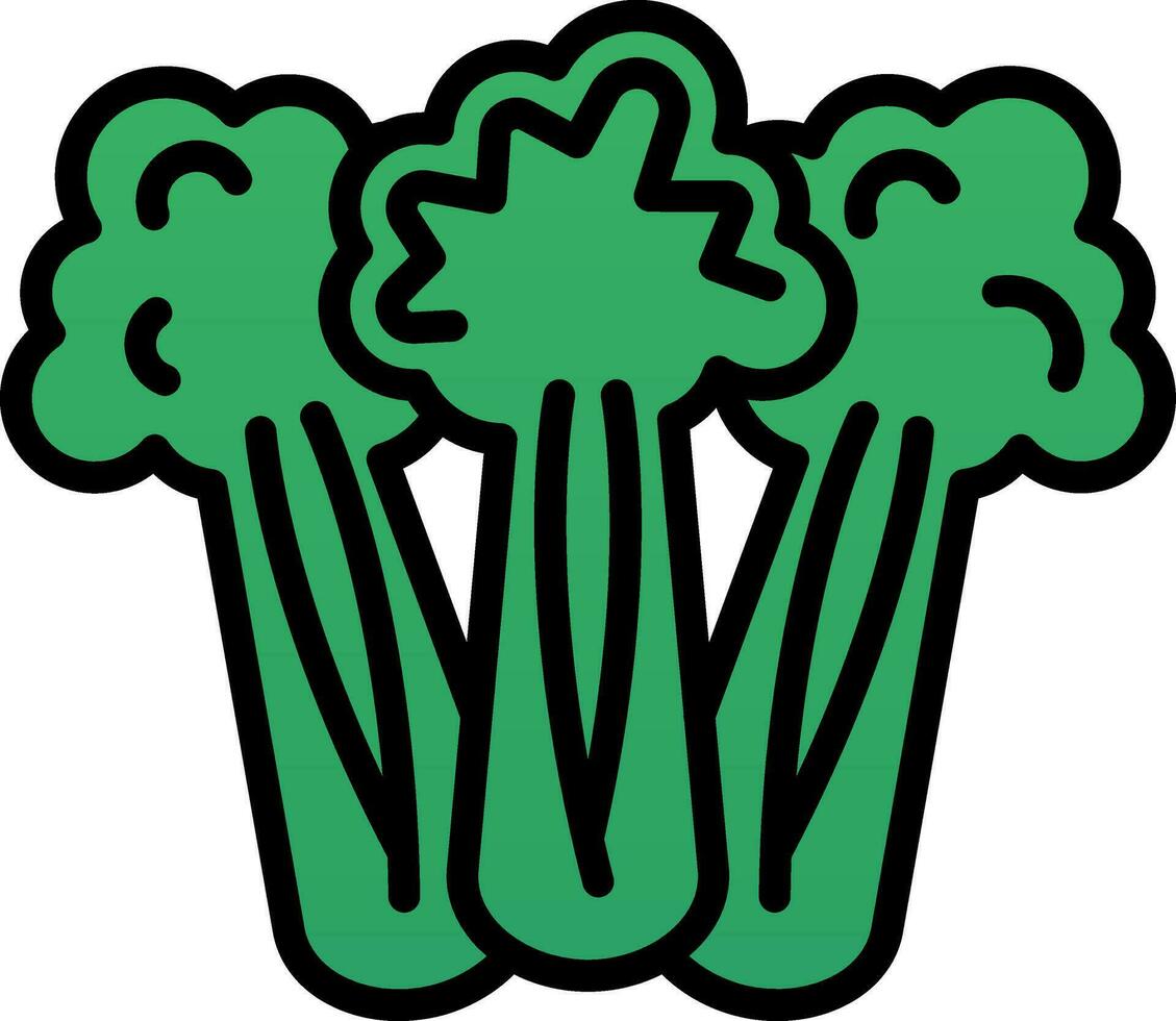 Celery Vector Icon Design