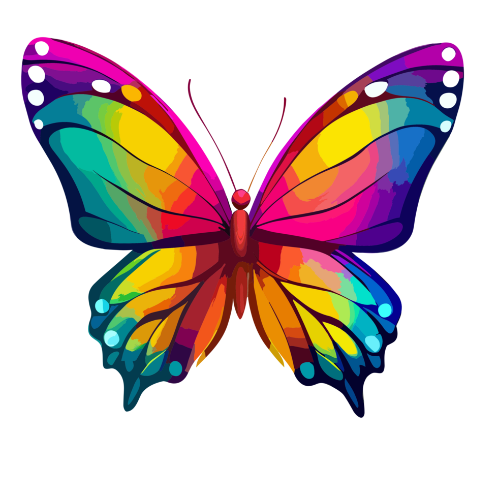 farfalla trasparente sfondo png