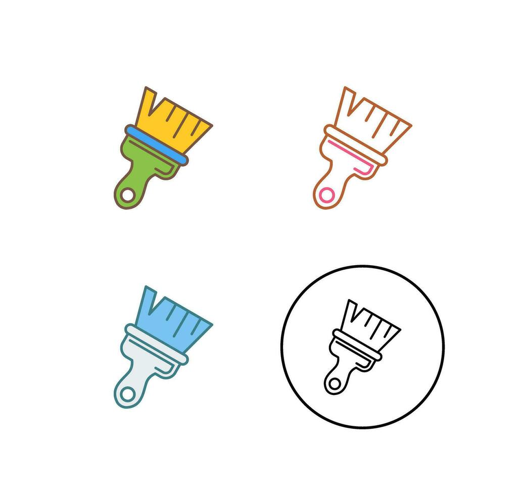 Paint Brush Vector Icon