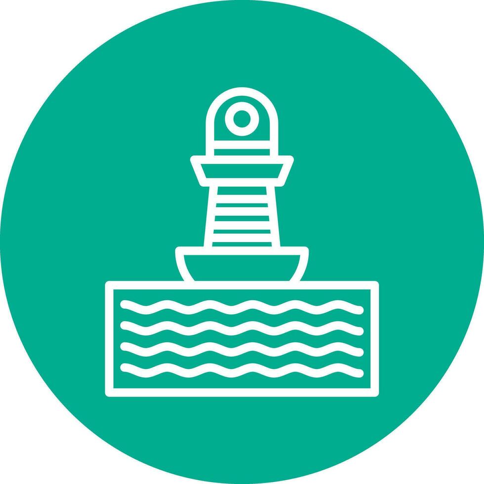 Buoy Vector Icon Design