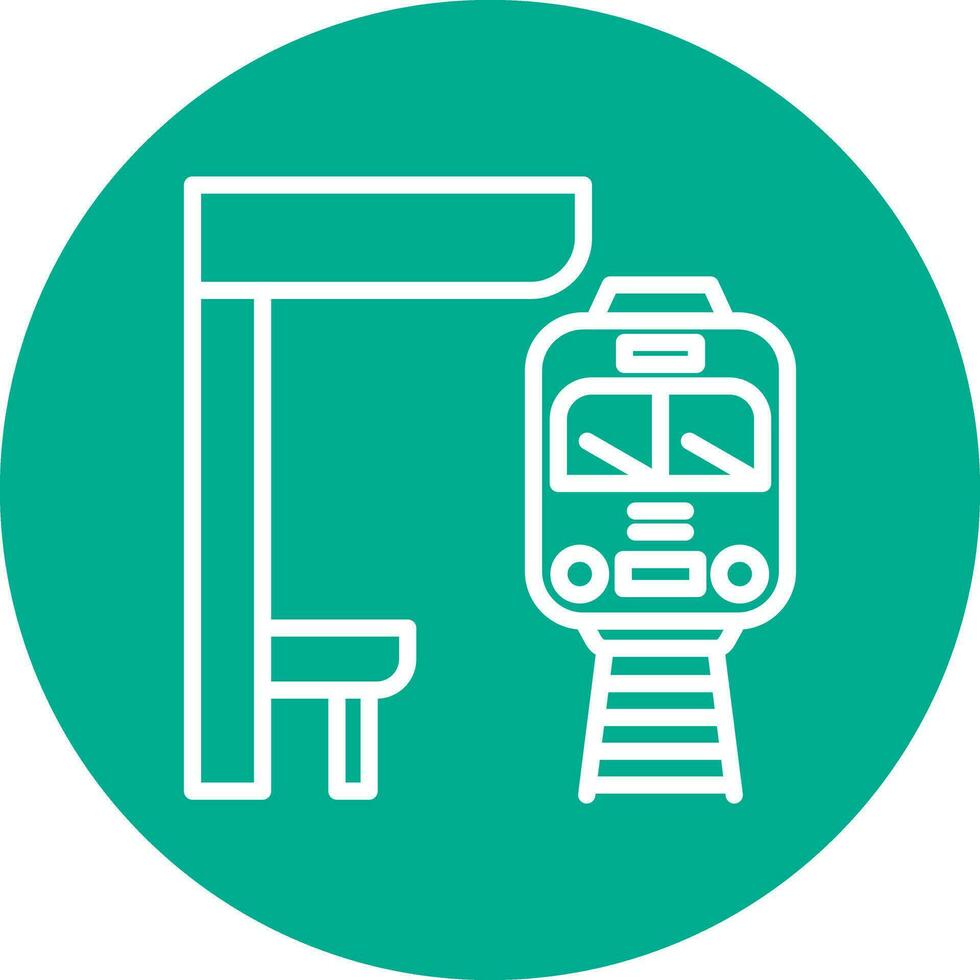 Subway Vector Icon Design