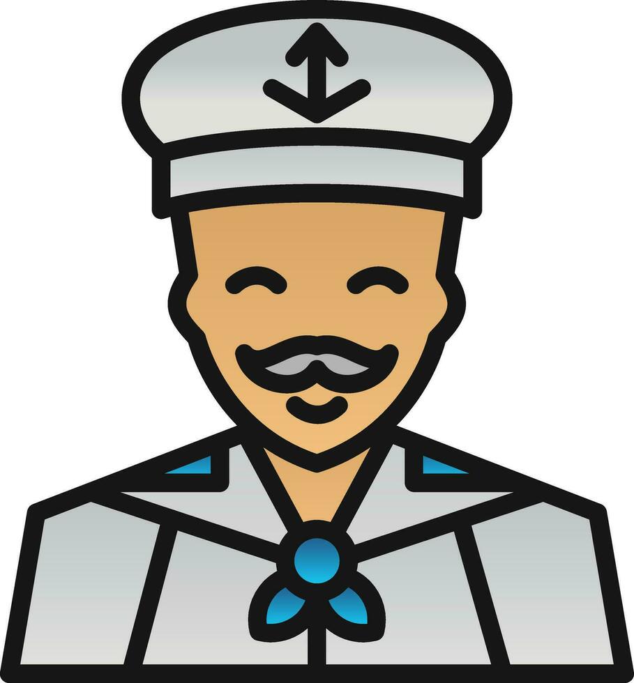 Sailor Vector Icon Design