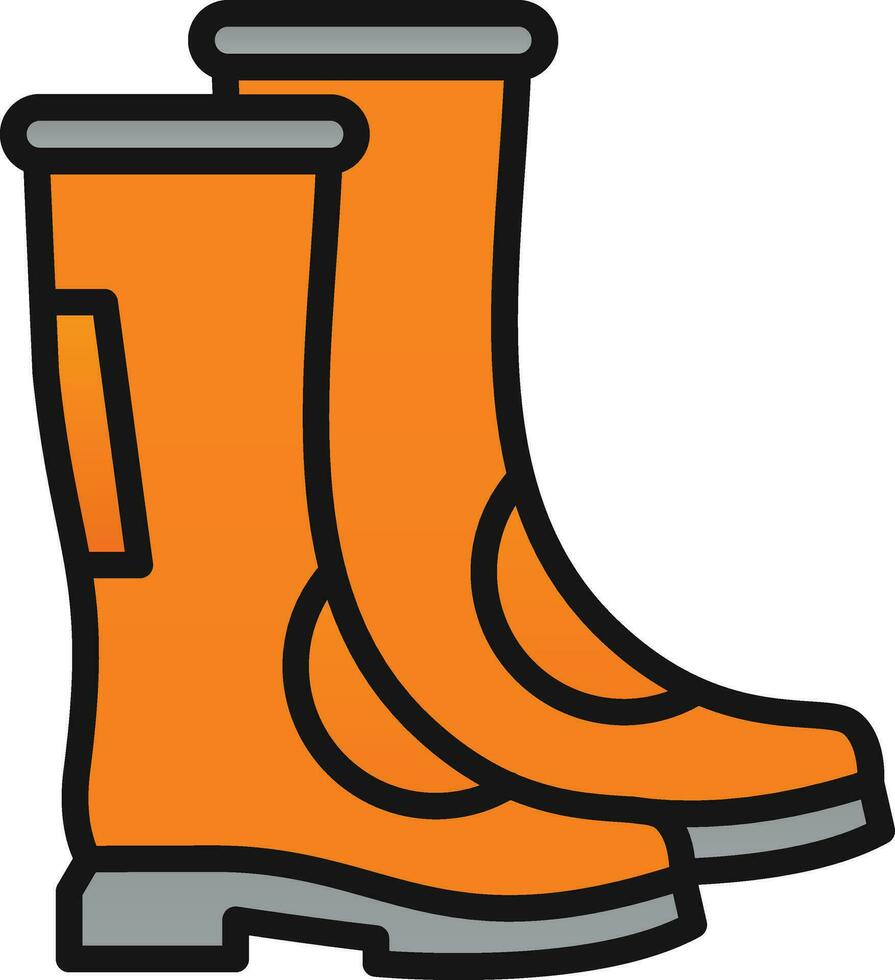 Boots Vector Icon Design