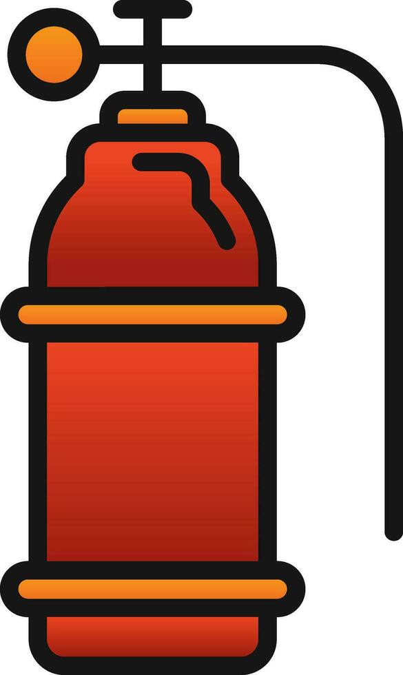 Oxygen tank Vector Icon Design