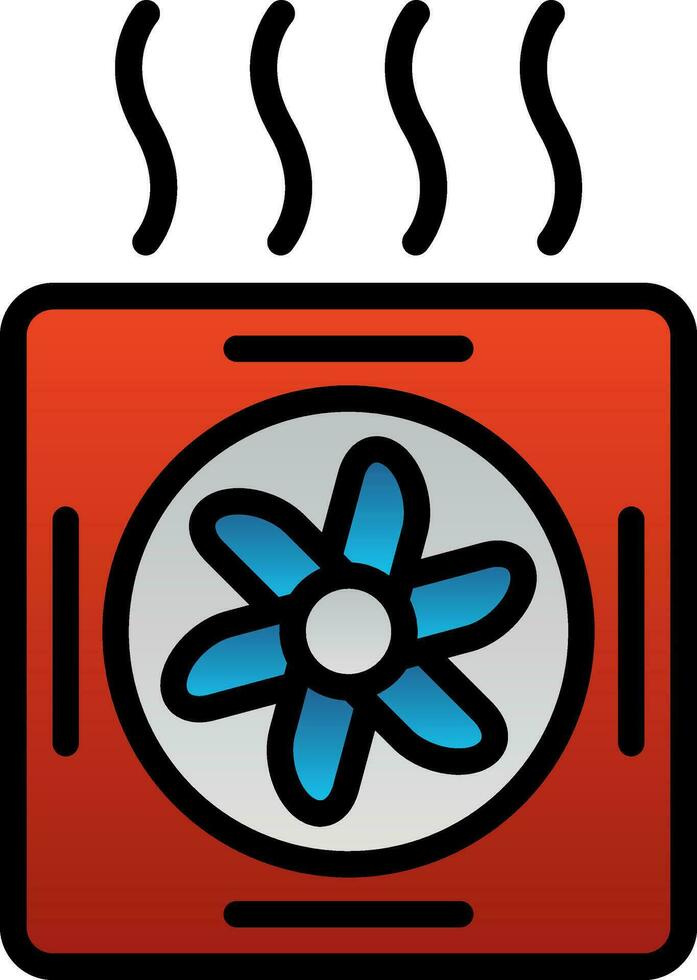 Heat Vector Icon Design