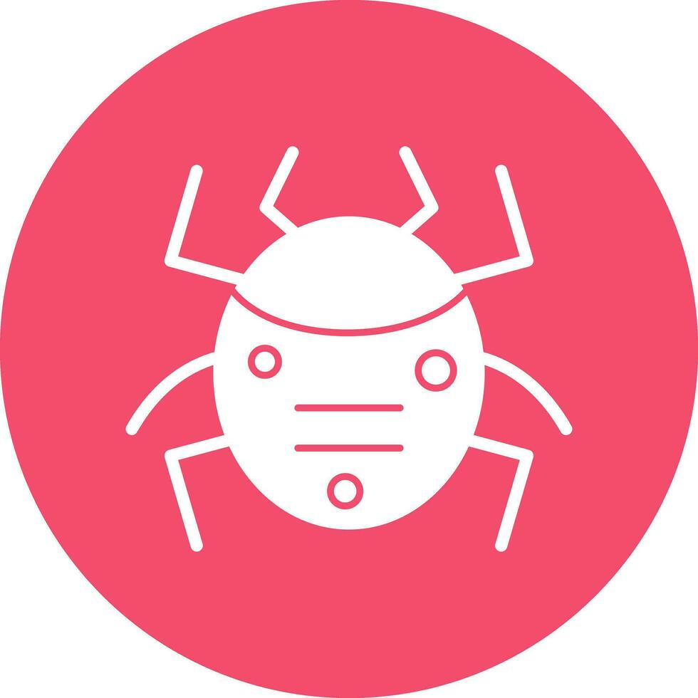 Bug Vector Icon Design