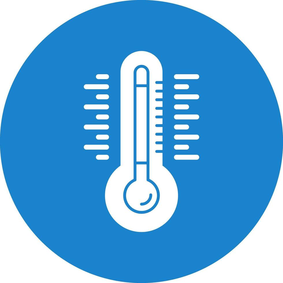 Thermometer Vector Icon Design