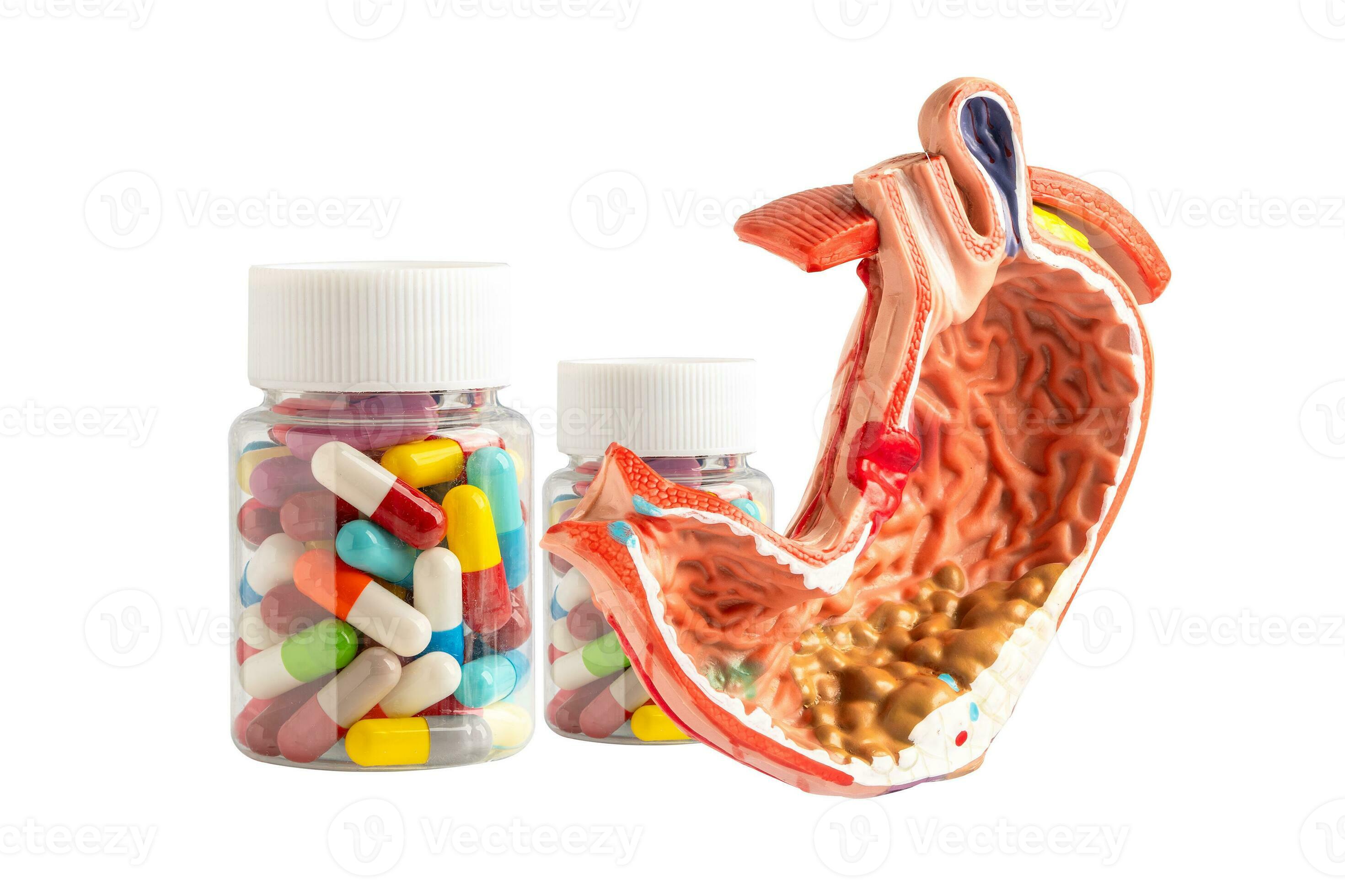 Gastritis medication drug for stomach ache, Gastroesophageal reflux