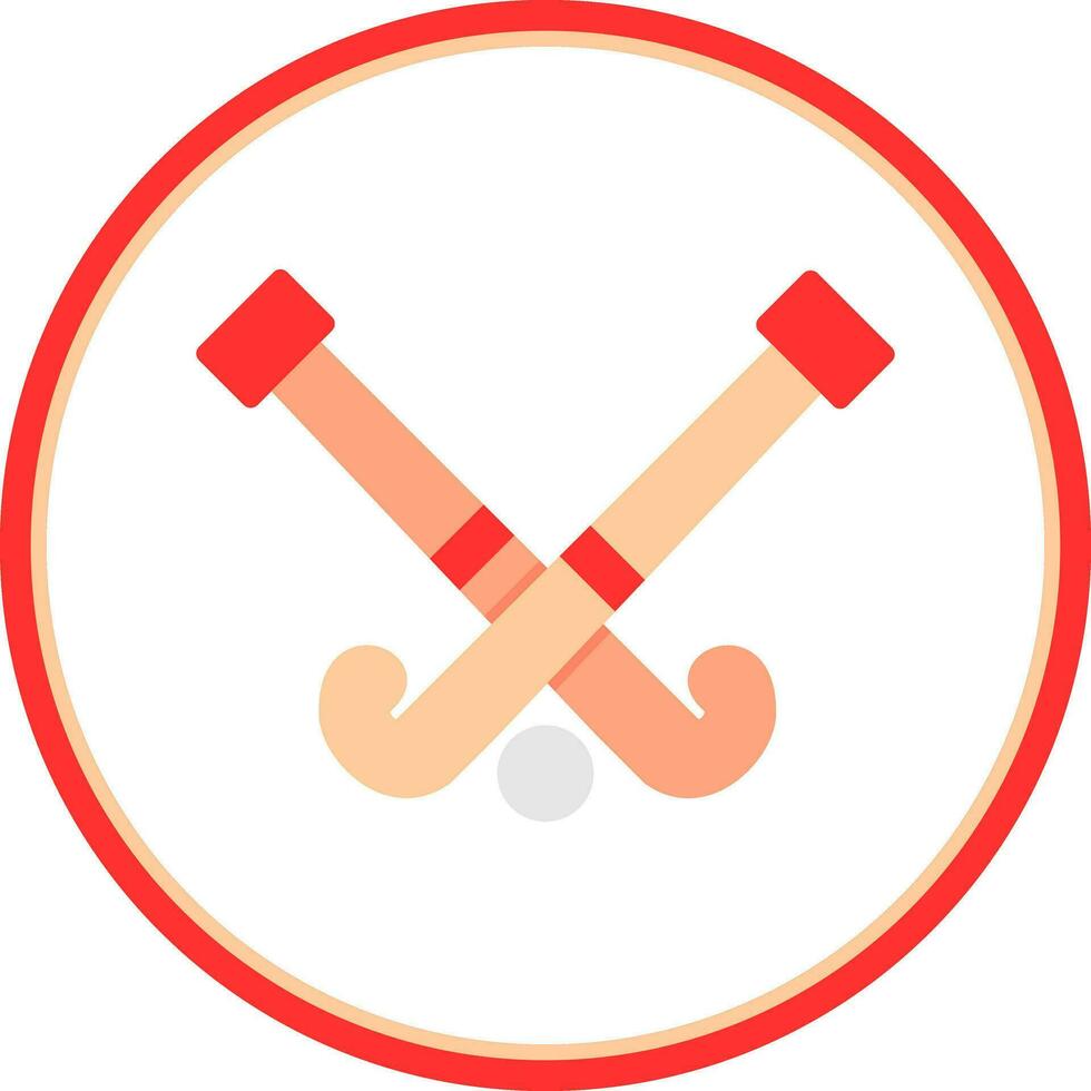 Ice hockey Vector Icon Design