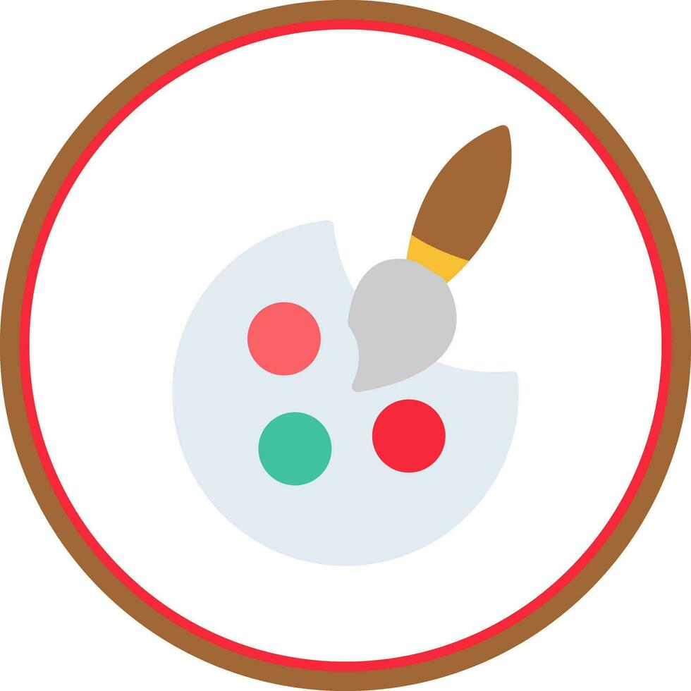 Painting Vector Icon Design