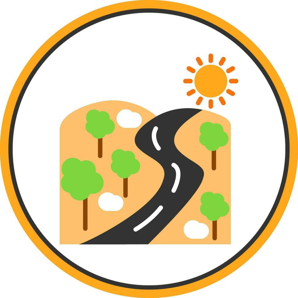 Forest Vector Icon Design
