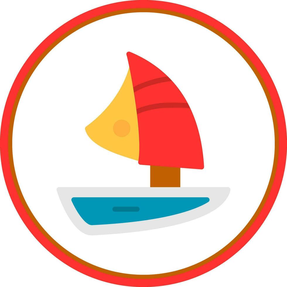 diseño de icono de vector de barco