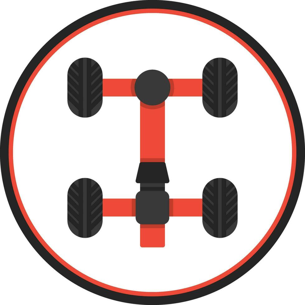 Chassis Vector Icon Design