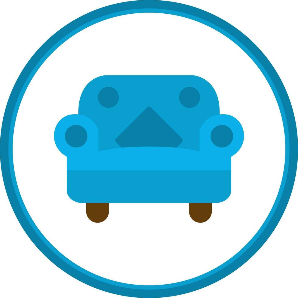 Sofa Vector Icon Design