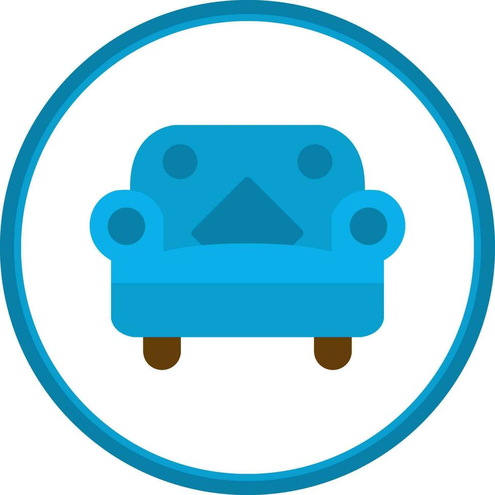 Sofa Vector Icon Design