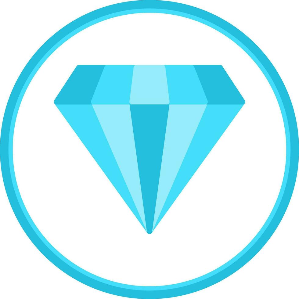 Gemstone Vector Icon Design