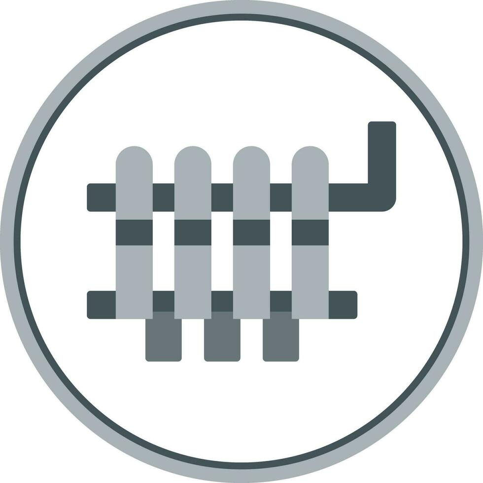 Radiator Vector Icon Design