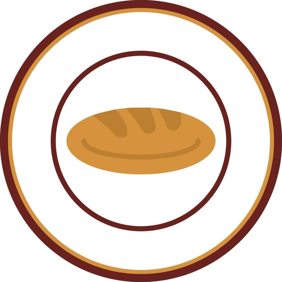 Bread Vector Icon Design