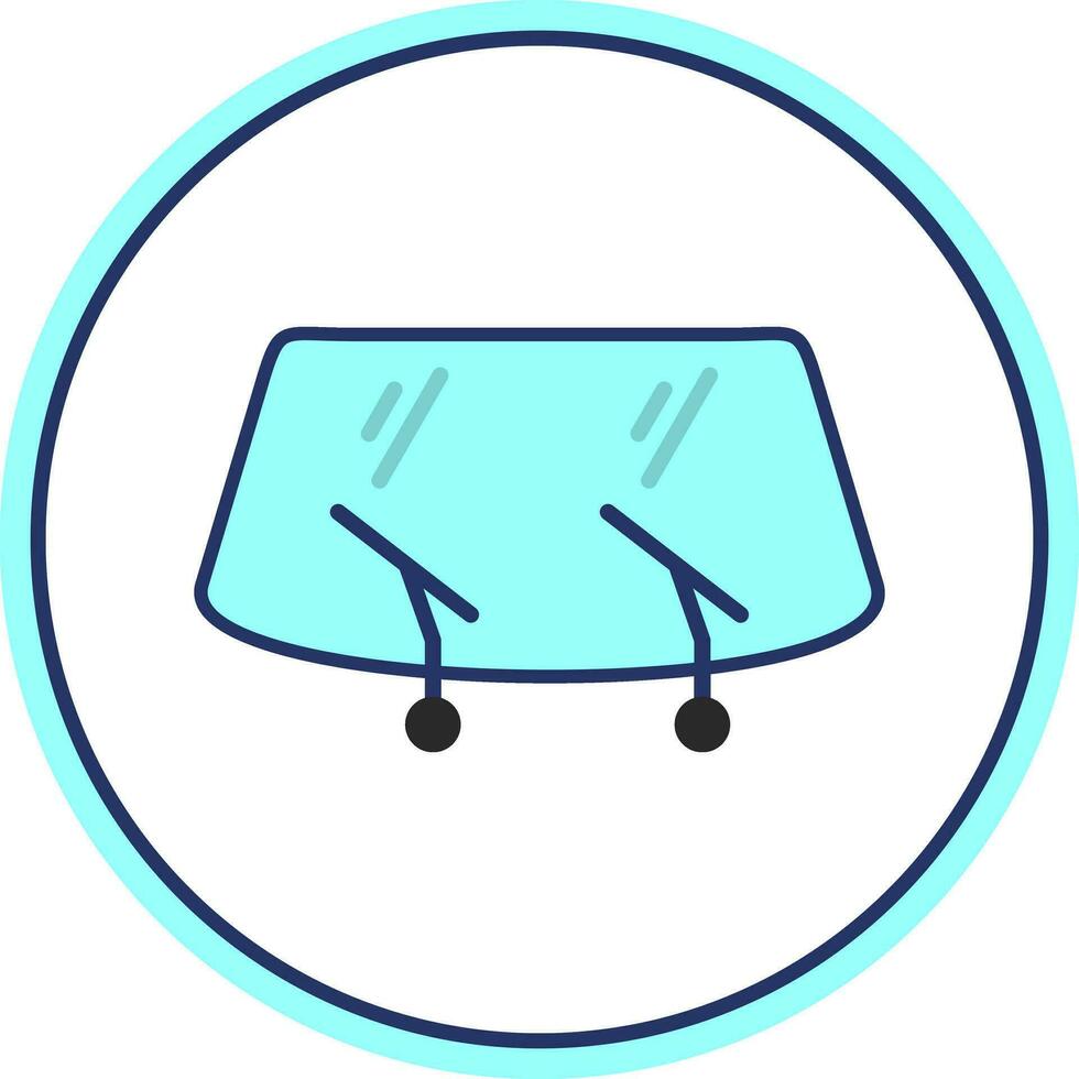 Windshield Vector Icon Design