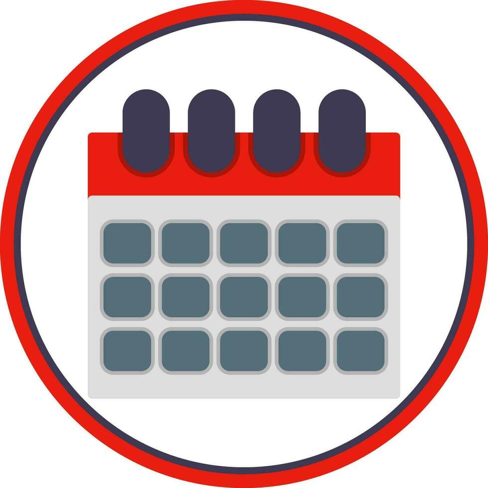 diseño de icono de vector de calendario