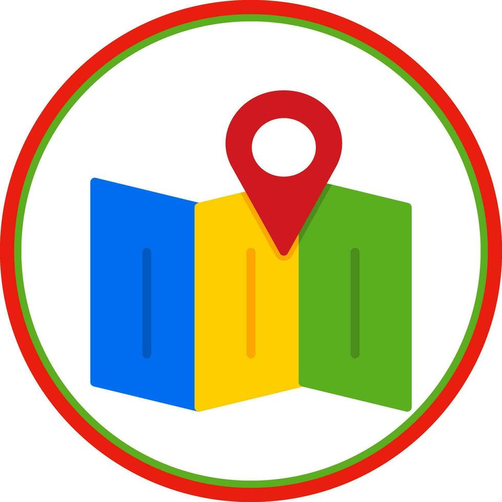 Map Vector Icon Design