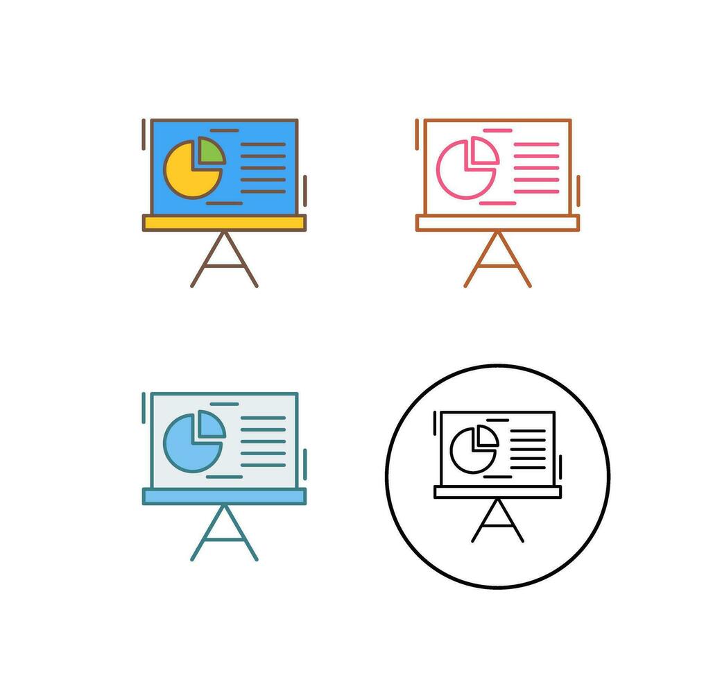 Pie Chart Vector Icon