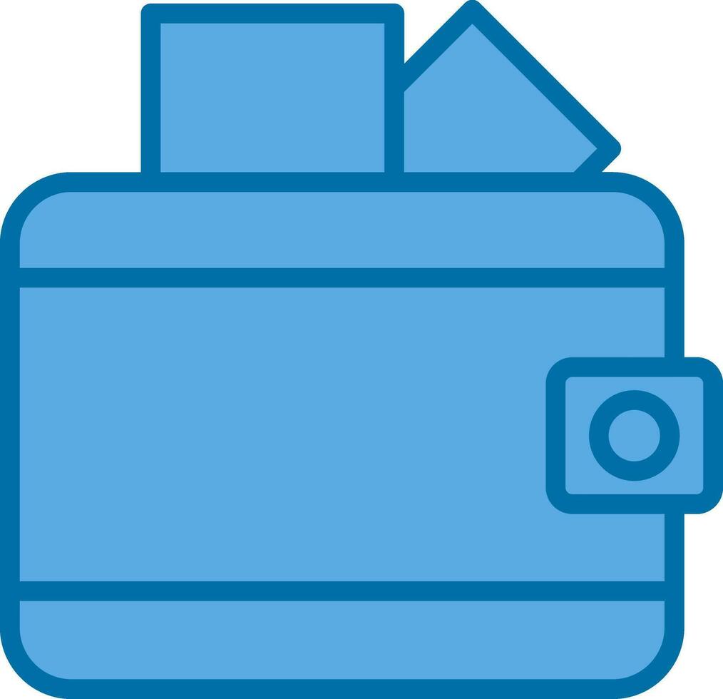 Wallet Vector Icon Design