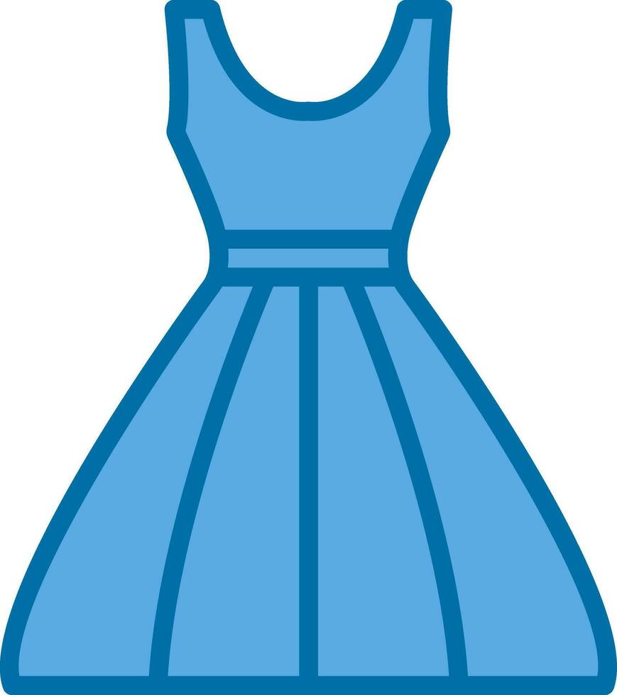 Dress Vector Icon Design