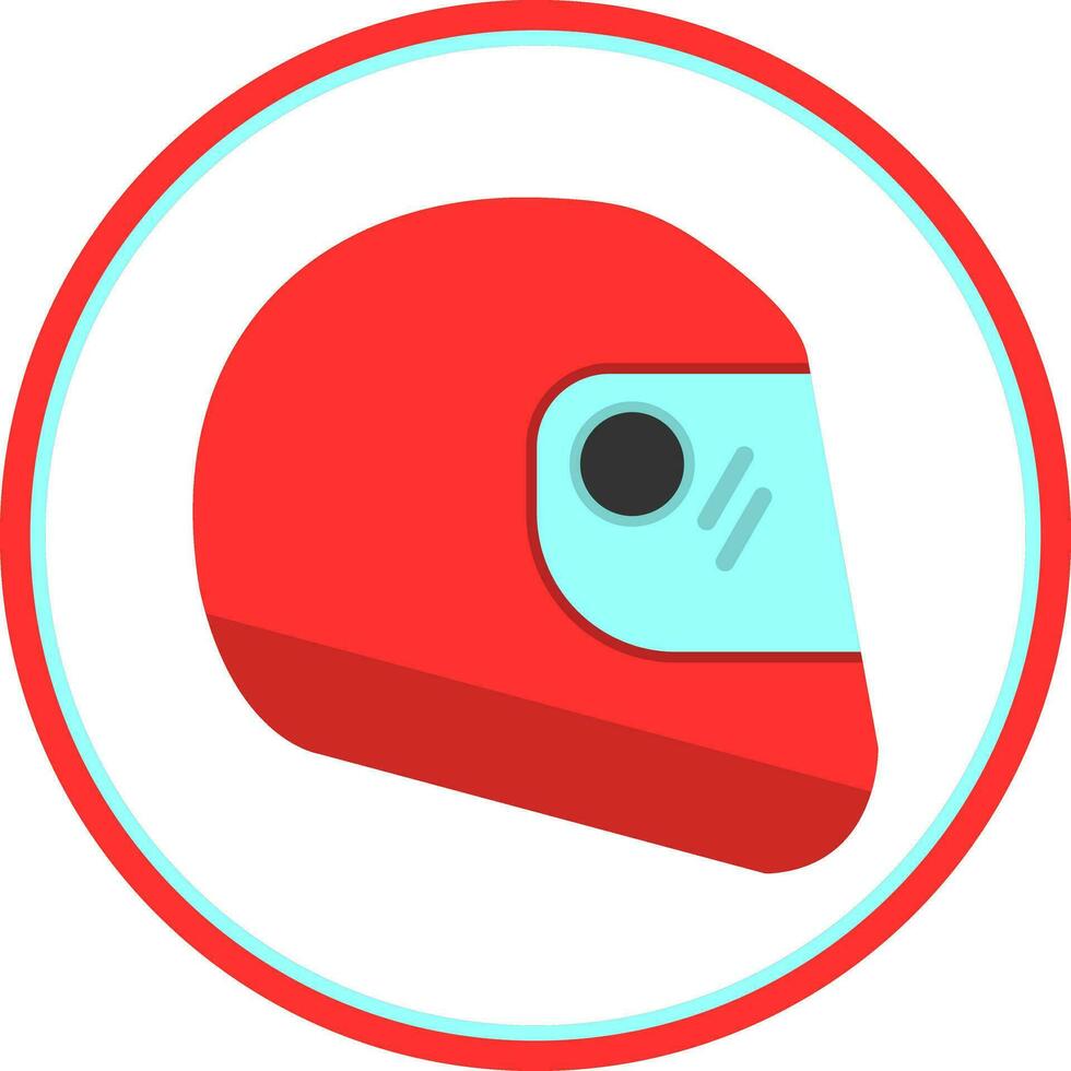 Helmet Vector Icon Design