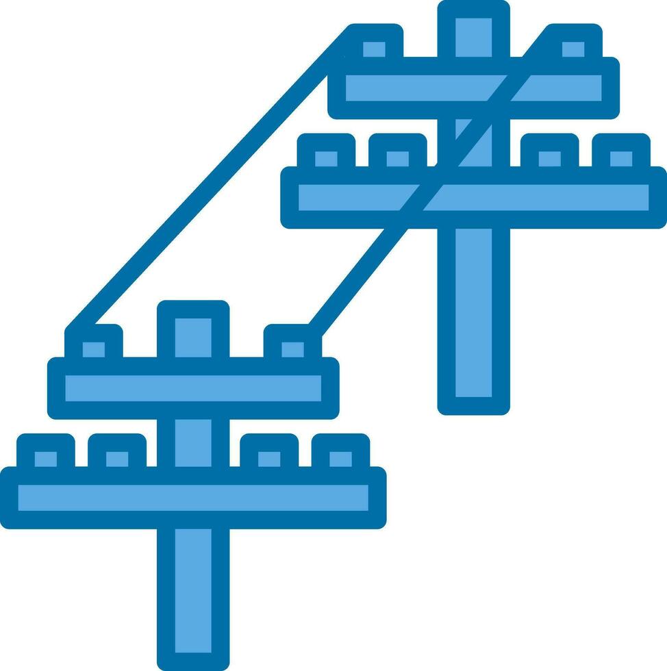 Electric tower Vector Icon Design