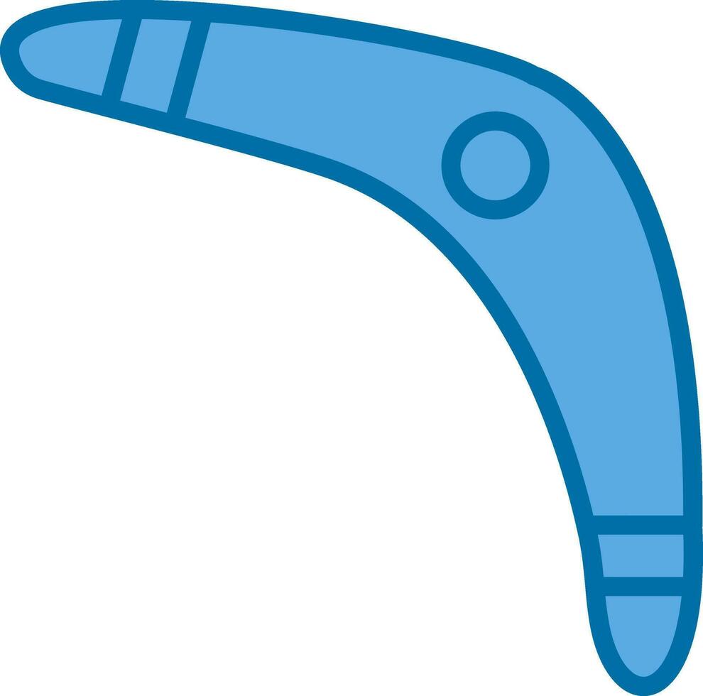 diseño de icono de vector de boomerang