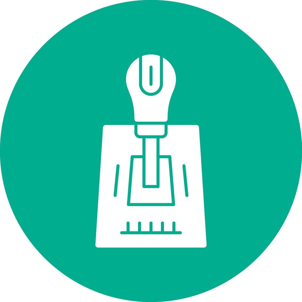 Gearshift Vector Icon Design