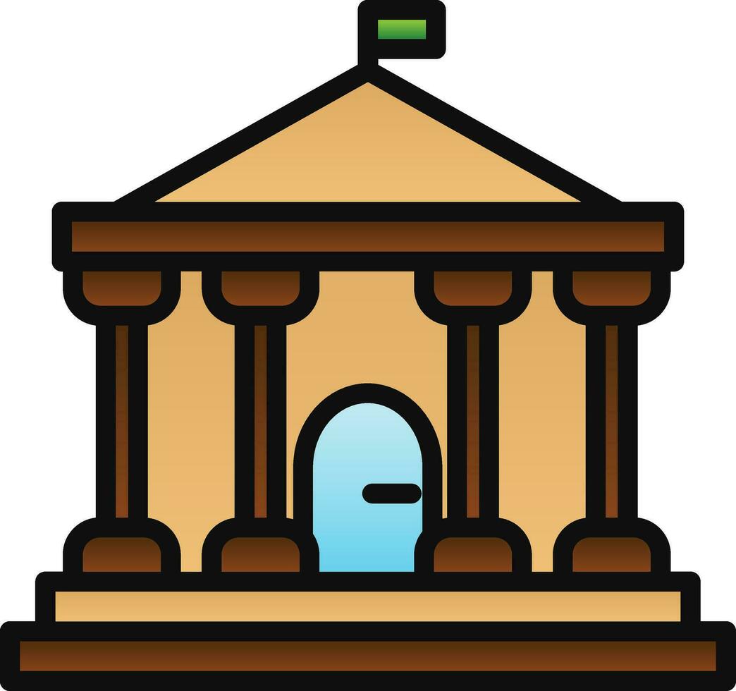 Parliament Vector Icon Design