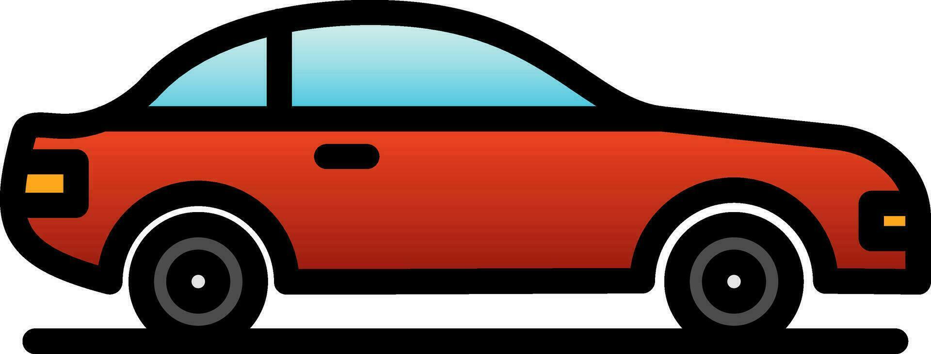 diseño de icono de vector de coche