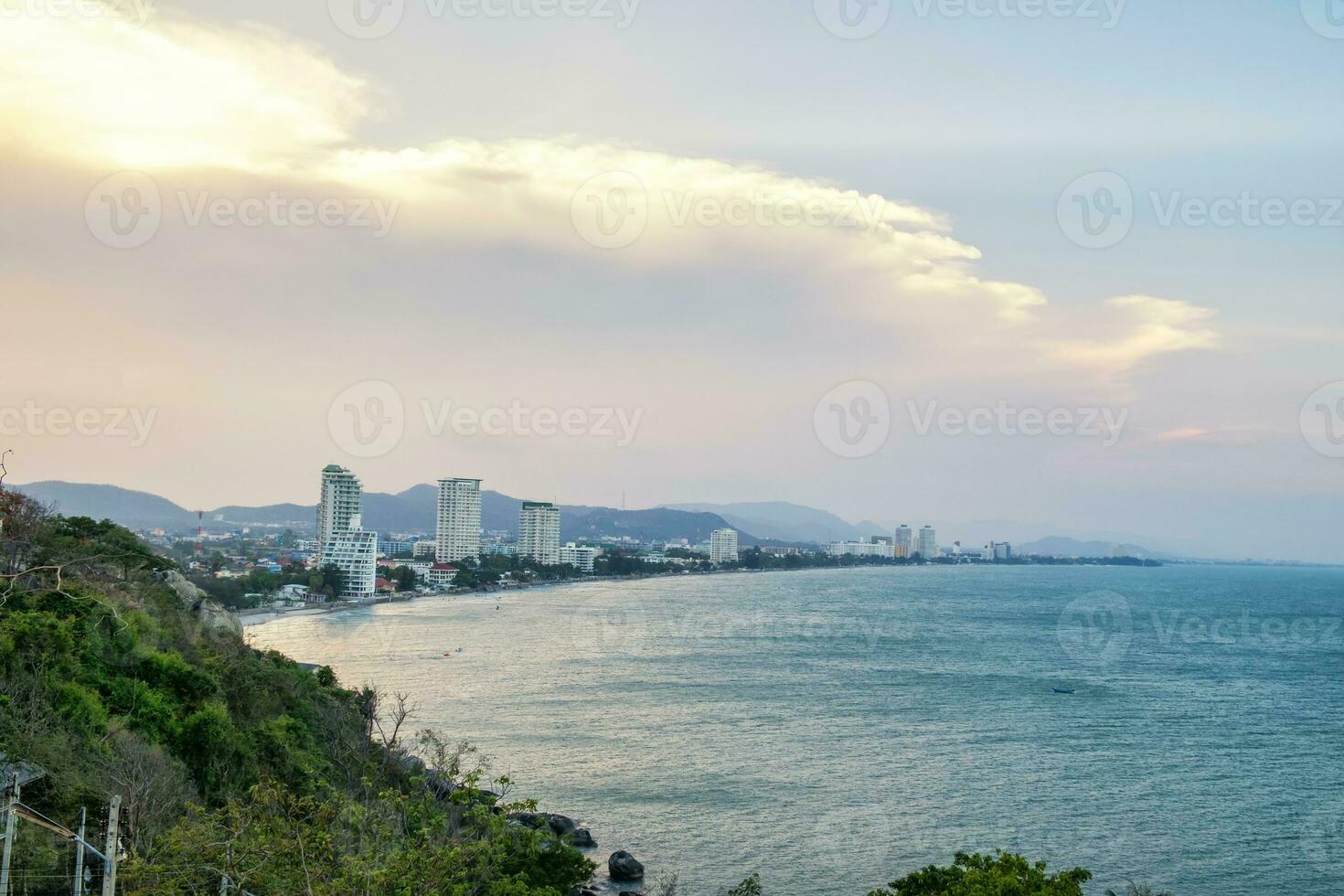 Peak mount Khao Takieb viewpoint at huahin photo