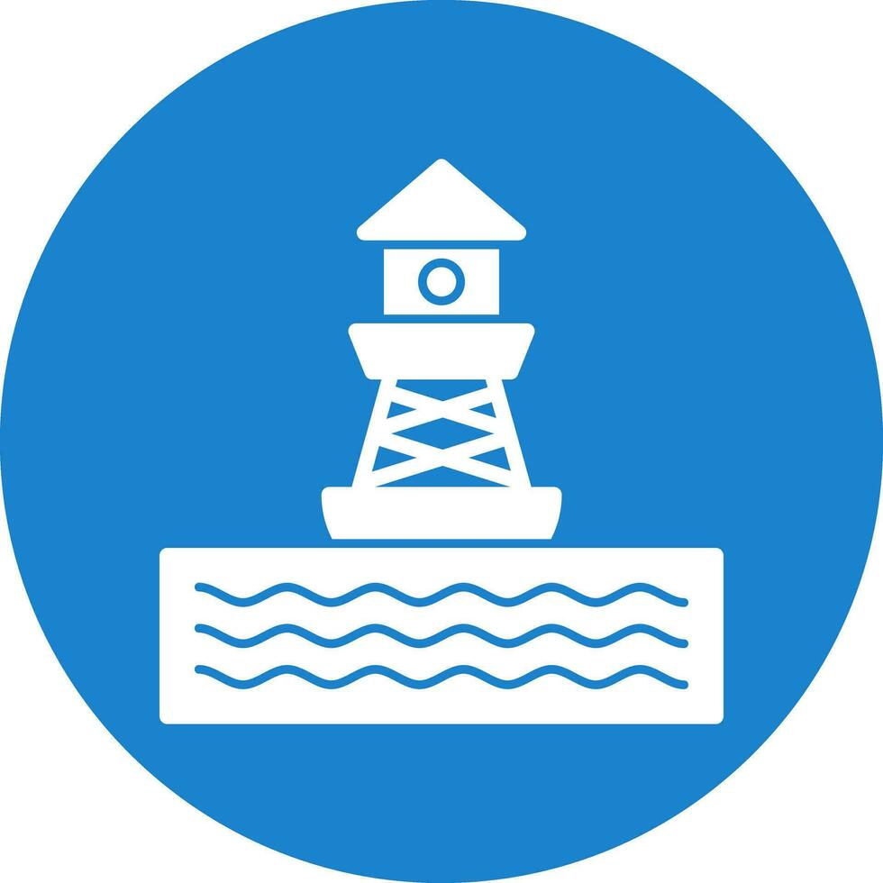 Buoy Vector Icon Design