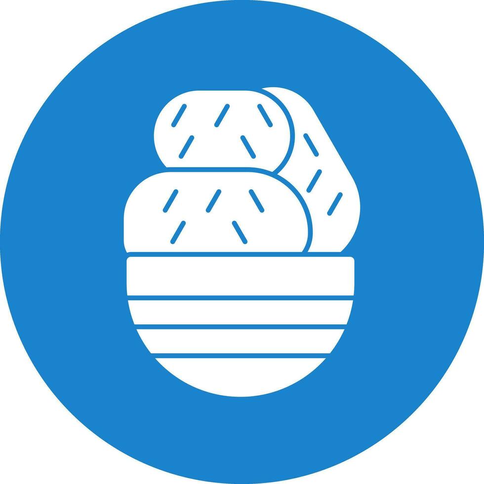 Croquette Vector Icon Design