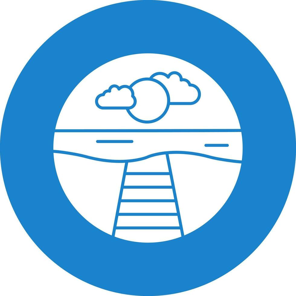 Pier Vector Icon Design