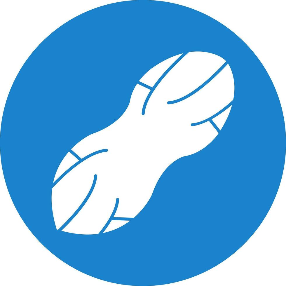 Peanut Vector Icon Design