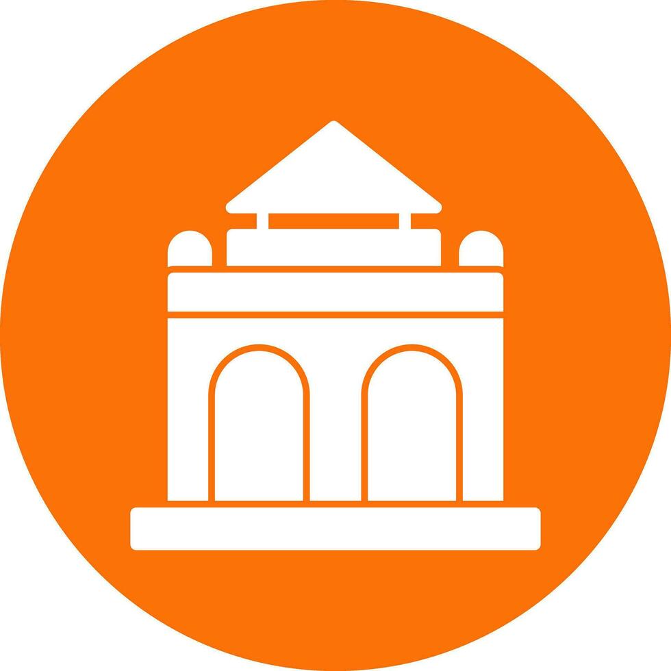 Parc du cinquantenaire Vector Icon Design