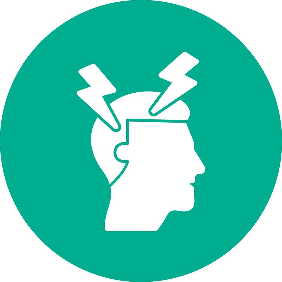 Headache Vector Icon Design